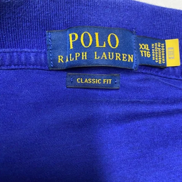 Polo‎ Ralph Lauren Men’s Blue XXL Shirt - Picture 3 of 6